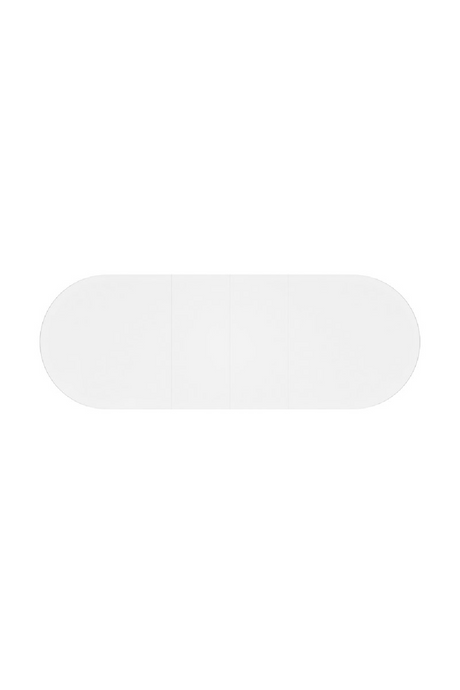 Oval Tempered Glass Dining Table | Caracole Bordeaux | Oroa.com