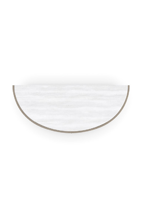 Gold Curved 2-Door Sideboard | Caracole Meridian | Oroa.com