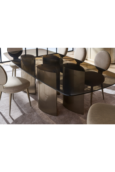 Beige Upholstered Dining Chair | Caracole Apollo | Oroa.com