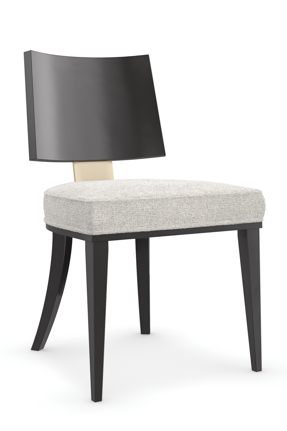 Black Bentwood Dining Chair (2) | Caracole Champagne | Oroa.com