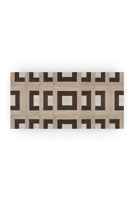 Parquet Rectangular Coffee Table | Caracole Illusion | Oroa.com