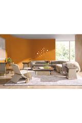 Mirrored 4-Door Media Unit | Caracole Aero | Oroa.com