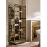 Gold Wooden Framed Bookcase | Caracole Fairmont
