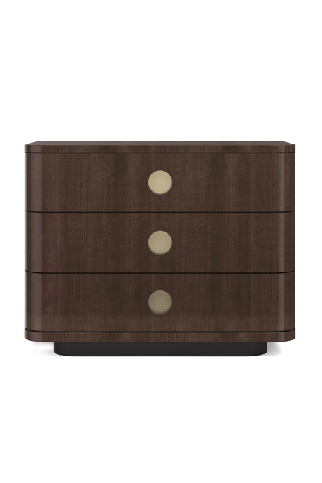 Brown Wooden Nightstand | Caracole Bachelor | Oroa.com