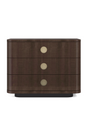 Brown Wooden Nightstand | Caracole Bachelor | Oroa.com