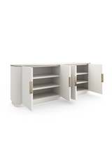 Fluted 4-Door Sideboard | Caracole Love | Oroa.com