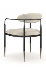 Bronze Framed Dining Armchair | Caracole Epoch | Oroa.com