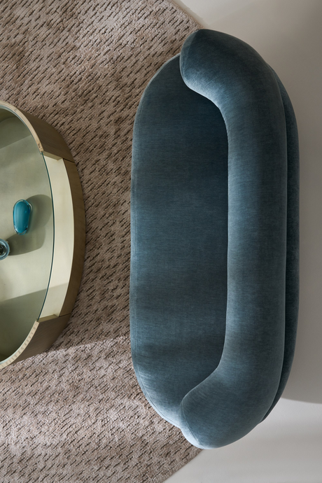Glass Top Oval Coffee Table | Caracole Love | Oroa.com