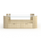 Glass Top Square Coffee Table | Caracole Love | Oroa.com