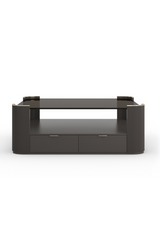Glass Top Square Coffee Table | Caracole Love | Oroa.com