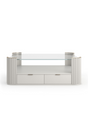 Glass Top Square Coffee Table | Caracole Love | Oroa.com