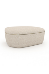 Ivory Bouclé Coffee Table | Caracole Serir | Oroa.com