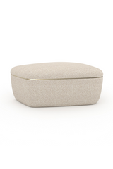 Ivory Bouclé Coffee Table | Caracole Serir | Oroa.com