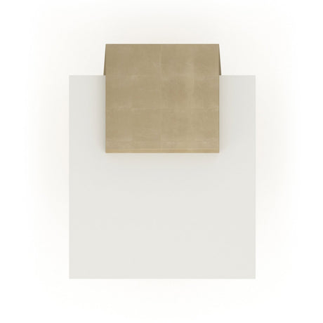 Wooden Trapezoid Side Table | Caracole Plank