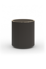 Glass Top Barrel End Table | Caracole Love | Oroa.com