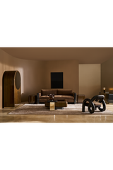 Mirror Top Cube Accent Table | Caracole Gelee | Oroa.com