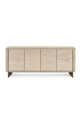 Travertine 4-Door Sideboard | Caracole Mojave | Oroa.com