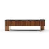Rectangular Walnut Cocktail Table | Caracole Altura