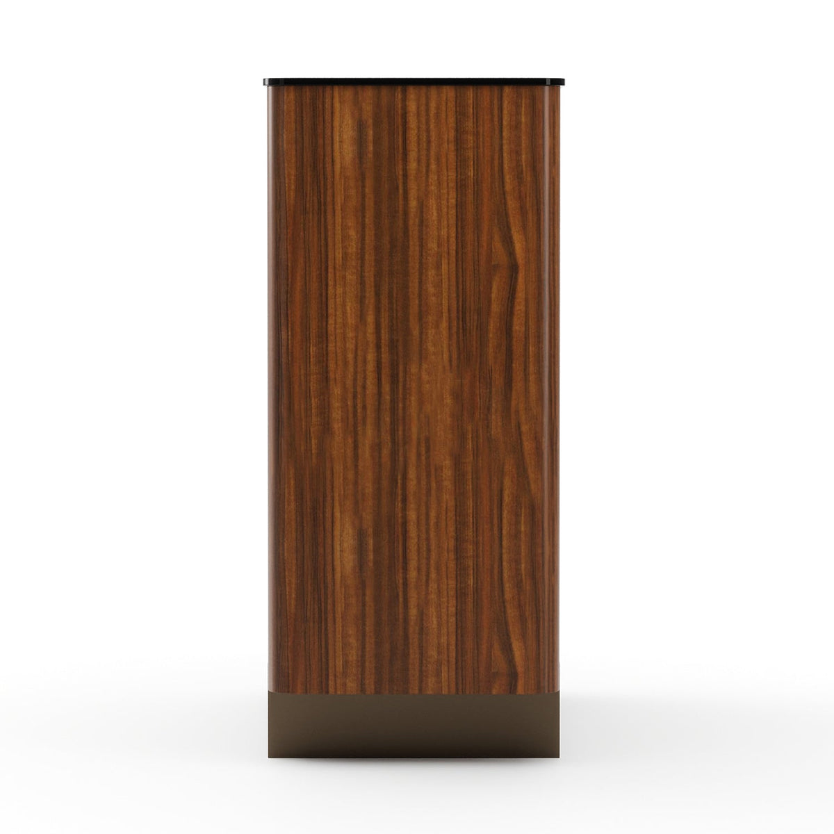 Smoked Walnut 2-Door Cabinet | Caracole Altura