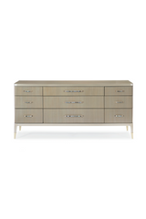 Taupe Wooden Dresser | Caracole All Dressed Up | Oroa.com