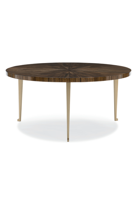 Round Wooden Coffee Table | Caracole A Whole Bunch | Oroa.com