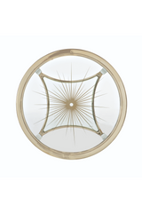 Starburst Patterned Side Table | Caracole Rising Star | Oroa.com