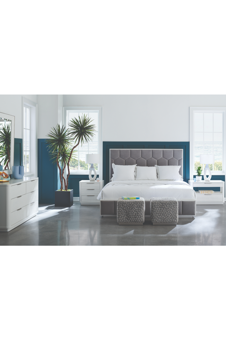 White Modern Dresser | Caracole Loving Touch | Oroa.com