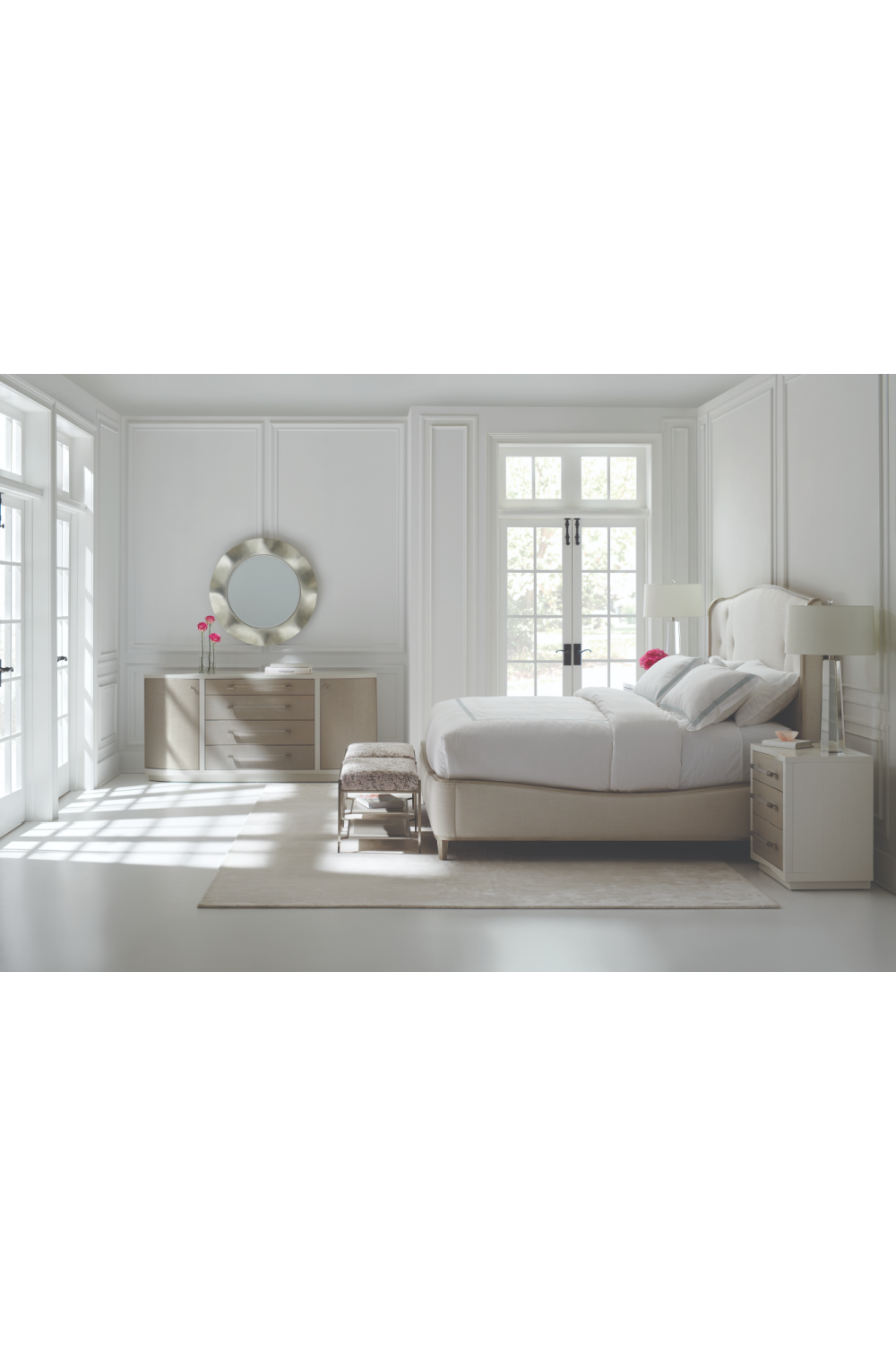 White Modern Dresser | Caracole Clear To Me | Oroa.com