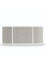 White Modern Dresser | Caracole Clear To Me | Oroa.com