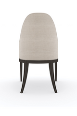 Beige Curved Armchair | Caracole Natural Choice | Oroa.com