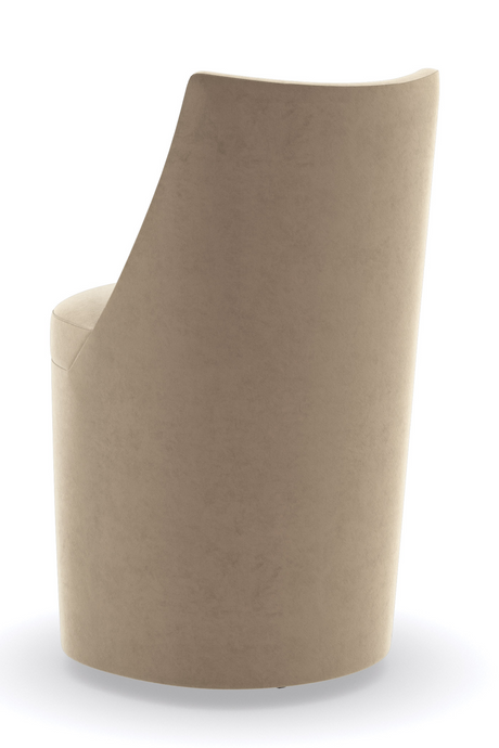 Sculptural Modern Dining Chair | Caracole Barrel Roll | Oroa.com