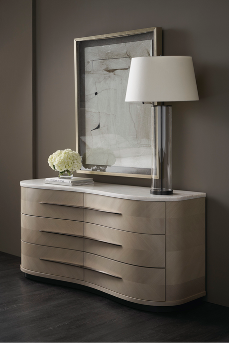 Chevron-Patterned Dresser | Caracole Roam | Oroa.com