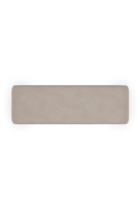 Taupe Velvet Bench | Caracole Traverse | Oroa.com
