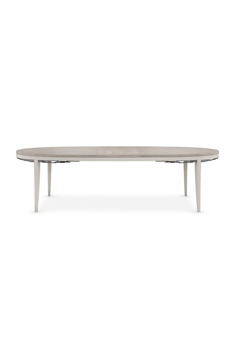 Gray Maple Oval Dining Table | Caracole Coronet | Oroa.com