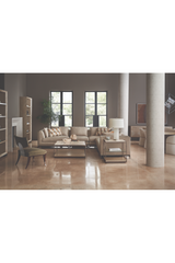 Geometrical Patterned Wooden Sideboard | Caracole Low Rise | Oroa.com