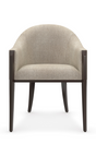 Gray Barrel-Back Dining Chair | Caracole Next Course | Oroa.com