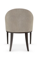 Gray Barrel-Back Dining Chair | Caracole Next Course | Oroa.com