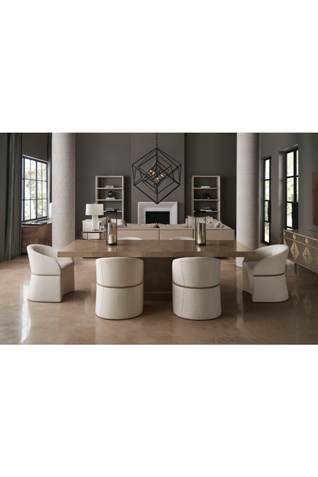 Bronze Glass Shelf Bookcase | Caracole High Rise | Oroa.com