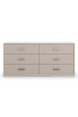 Classic 6-Drawer Dresser | Caracole Silver Lining | Oroa.com