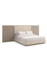Wing Panelled Cream Bed | Caracole Anthology | Oroa.com