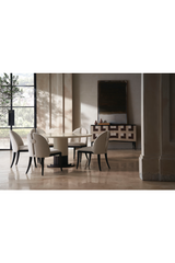 Split-Back Dining Chair | Caracole Cameo | Oroa.com
