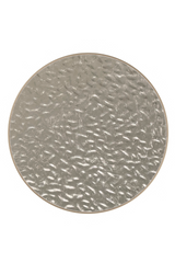 Wavy Glass Pedestal Side Table | Caracole Beyond | Oroa.com