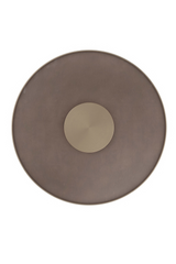 Glass Pedestal Side Table | Caracole Aperture | Oroatrade.com