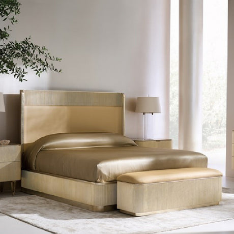 Reeded Headboard King Bed | Caracole Fall In Love
