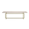 Travertine Top Dining Table | Caracole Wish You Were Here | Oroa.com