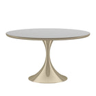 Mirror Top Round Dining Table | Caracole Semper