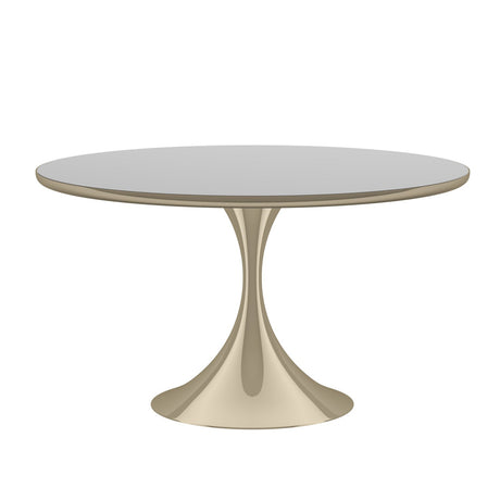 Mirror Top Round Dining Table | Caracole Semper