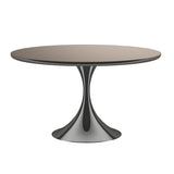 Mirror Top Round Dining Table | Caracole Semper