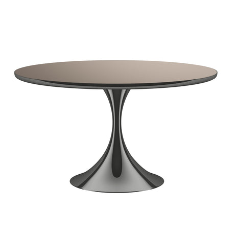 Mirror Top Round Dining Table | Caracole Semper