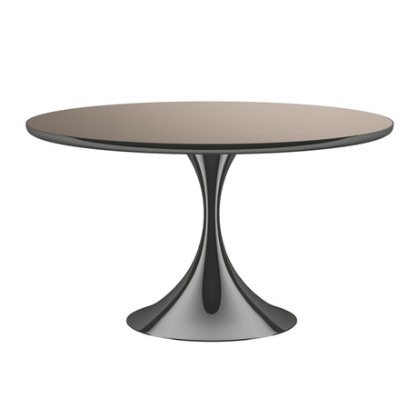 Mirror Top Round Dining Table | Caracole Semper